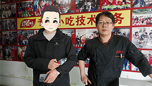 安徽帅哥报名学习爆炒螺蛳粉